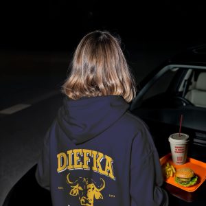DIEFKA Trui - Navy Blue